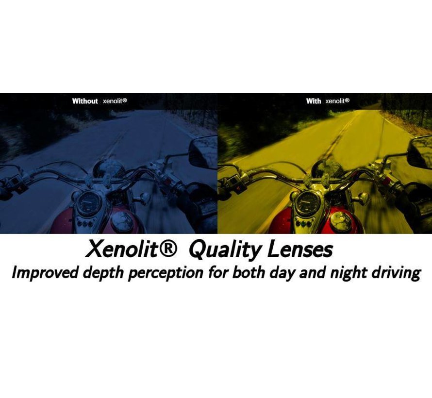 Lunettes de soleil Goggle Pro-Street Convient à:> tous les motards