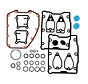 kit de juntas de cambio de engranaje de leva Compatible con: > 99-17 Twin Cam