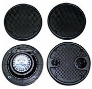 J&M Audio Rokker Haut-parleurs arrière kits, Convient à:> 06-13 modèles FLHT