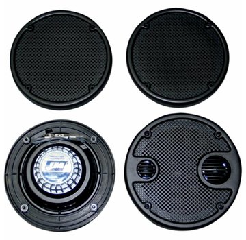 J&M Audio audio Rokker achterspeakersets Past op:> 06-13 FLHT