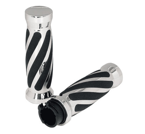 TC-Choppers handlebars swirl style grip set