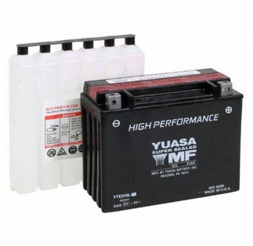 Yuasa Batería YTX20H-BS Compatible con> Softail 1986-1990; FXE; FXR 1979-1996 XL/LH