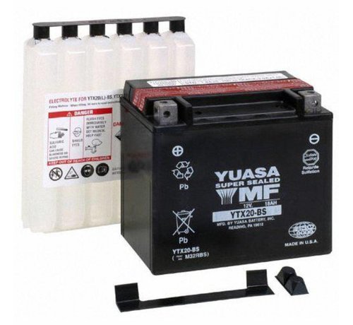 Yuasa AGM Maintenance YUAM32RBS gratuit Convient à:> 86-90 FLST 84-90 FXST 85 FXE 84-94 FXR 79-96 XL / XLH