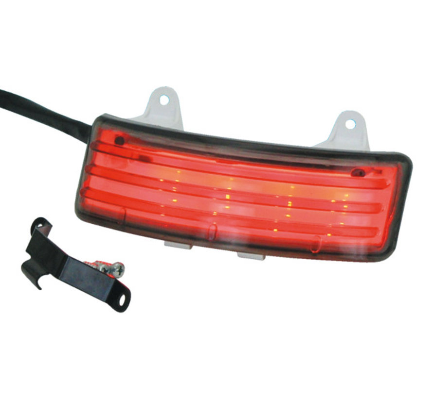 bar tri arrière led pour la rue glisse avec ou sans extension Noir / Chrome Convient à:> 1999-2008 Touring