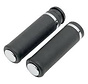 handlebars grips - Rubber with accent rings