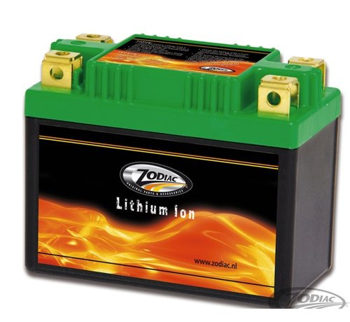 Zodiac Batterie - 60Wh 300CCA Past op> 1986-1990 Softail; FXE; FXR 1979-1996 XL / LH