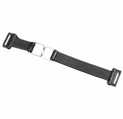 TC-Choppers straps- Batterie Convient à:> 84-99 FXST / FLST (caoutchouc); repl. OEM # 66109-93 et ​​66111-93