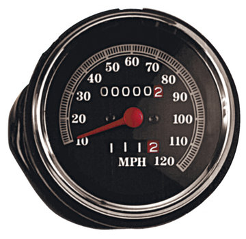 Zodiac gas tank speedometer 1985 FXEF and FXSB and 1986 - 1994 FXR SuperGlide (OEM 67020-85A).