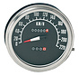 Tacho Tachometer Schwarzes Zifferblatt 1968-1984 Style in KM/h