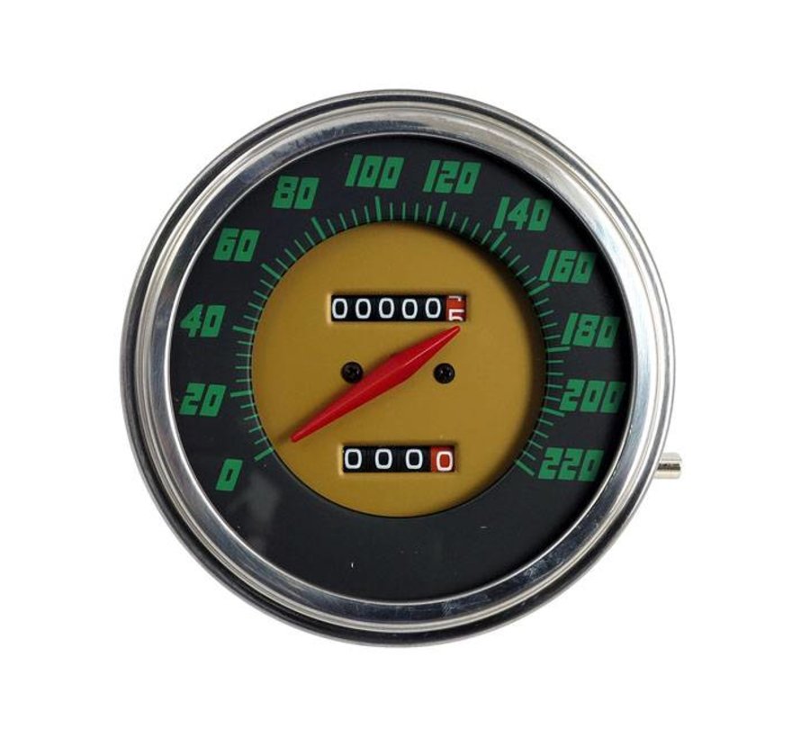speedo Green face 1948-1961 Style in KM/h: Front Wheel driven