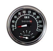 Zodiac speedo tachymétrique pour la graisse bob tirets Km / h - avant ou transmission entraînée