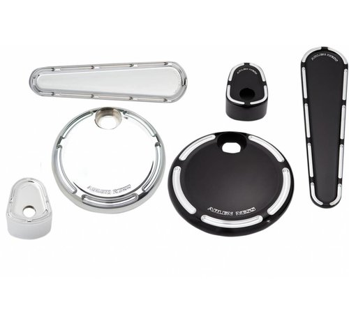 Arlen Ness Dash Kit de protection Fente Track - Convient à:> 08-13 FLHX / FLTRX