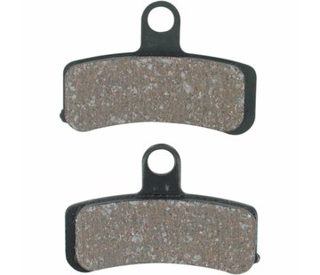 TC-Choppers organic brake pad  Fits: > Front 08-14 Softail; Front 08-17 Dyna