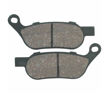 TC-Choppers organic brake pad Fits: > Rear 08-17 Softail and Dyna
