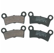 TC-Choppers organic brake pad Fits:> Rear 09-13 FLHTCUTG, 10-11 FLHXXX