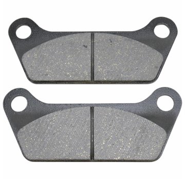 MCS Organic brake pads, Rear Fits: > Rear 81-84 FLH; 80-85 FLT