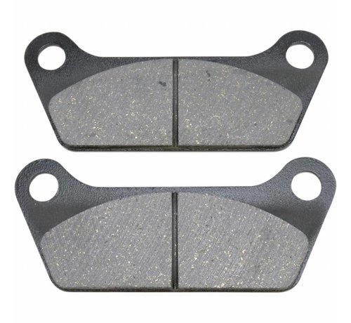 MCS Organic brake pads Rear Fits: > Rear 81-84 FLH; 80-85 FLT