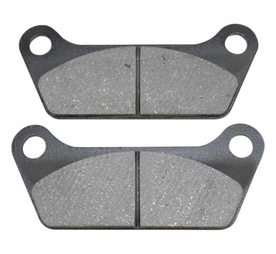 Organic brake pads Rear Fits: > Rear 81-84 FLH; 80-85 FLT