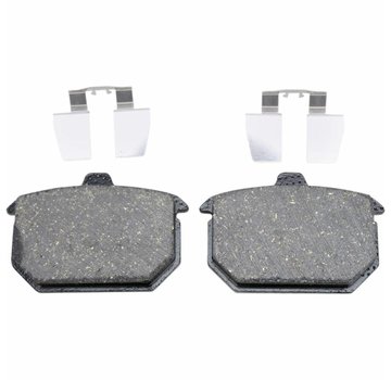 TC-Choppers Organic brake pads, Rear Fits: > Rear 84-E87 FXST/FLST, 85-86 FXWG, 85 FXE/FXEF and 86-E87 XL Sportster
