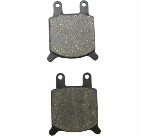 TC-Choppers brake pad Rear/Front organic: for GMA B-Caliper and Jay custom 2-piston (large) Calipers