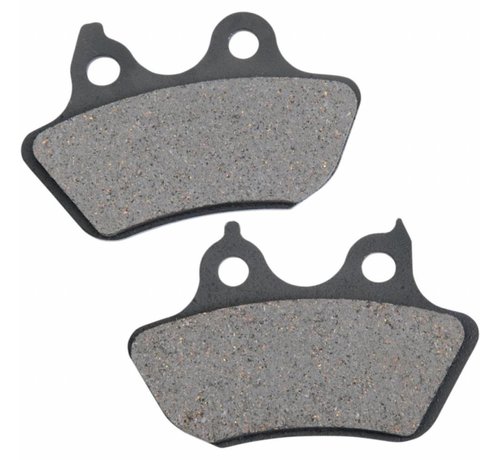 TC-Choppers Organic brake pads Fits: > Rear: 06-07 FXSTB/C FLSTF; 2006 FXSTS FXSTI; 2007 FXST