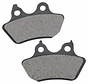 Organic brake pads Fits: > Rear: 06-07 FXSTB/C FLSTF; 2006 FXSTS FXSTI; 2007 FXST