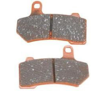 TC-Choppers brake pad Rear/Front extreme : Fits:> 08-17 All Touring FLH/FLT Trike 09-13 FLHTCUTG/​FLHXXX and 06-17 VRSCA/​VRSCB V-Rod