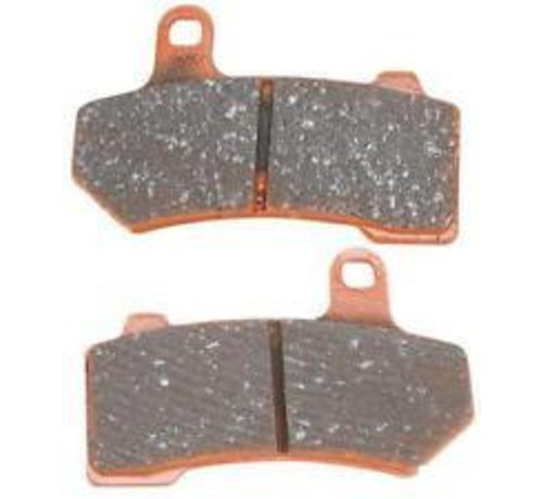 TC-Choppers brake pad Rear/Front extreme : Fits:> 08-17 All Touring FLH/FLT Trike 09-13 FLHTCUTG/​FLHXXX and 06-17 VRSCA/​VRSCB V-Rod