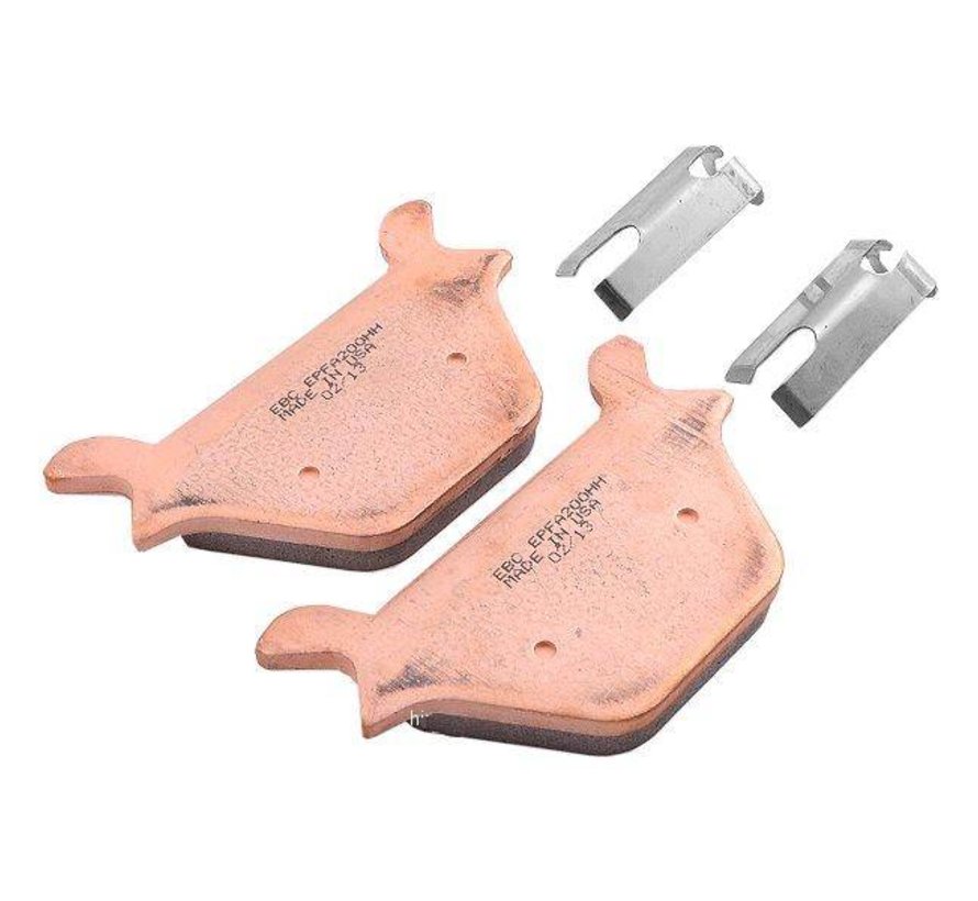 Extreme Pro Double-H Sintered brake pads Fits: > Rear: L87-99 Bigtwin XL Sportster