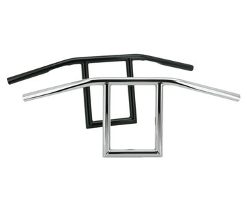 Biltwell handlebars window Black/Chrome