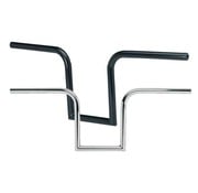 TC-Choppers handlebars Frisco - Black/ Chrome 8 inch rise