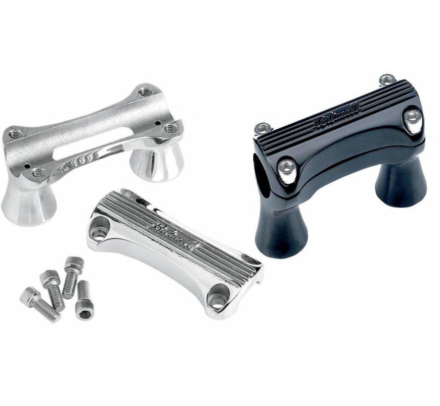 handlebars risers Thunder - Black or Polished