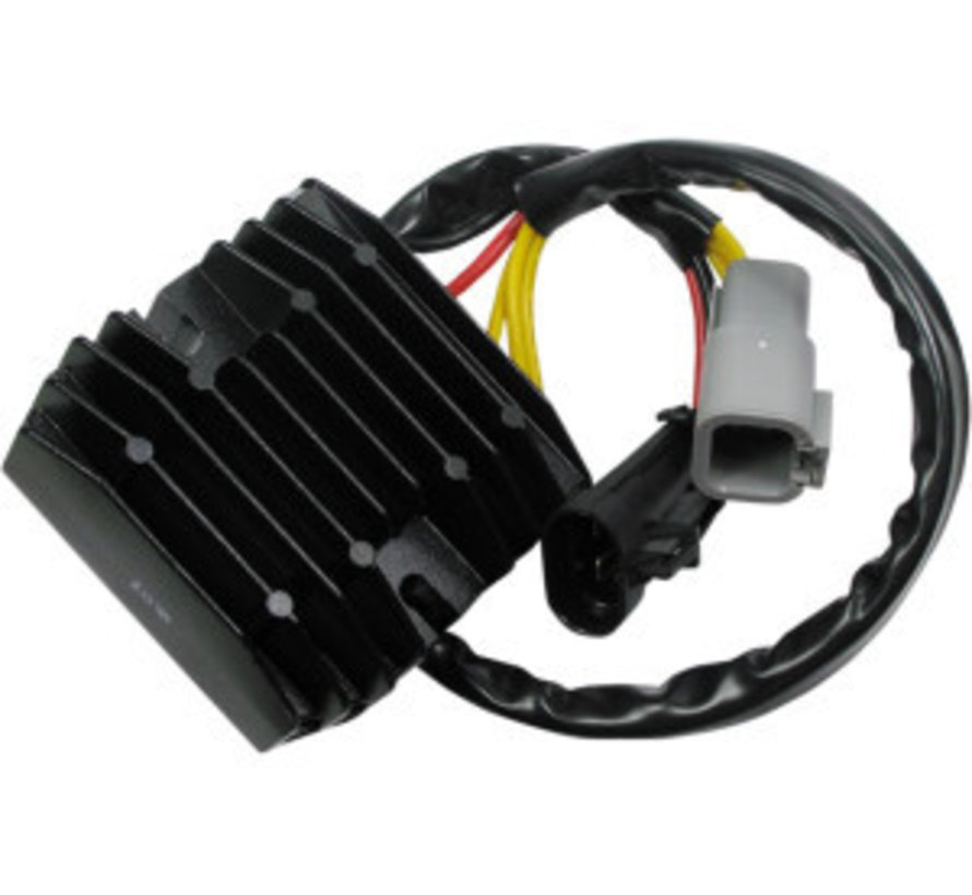 Regulador rectificador de tiro caliente de carga con tecnología mosfet - Compatible con:> Buell All 2003-2007 XB9r/s XB12r/s