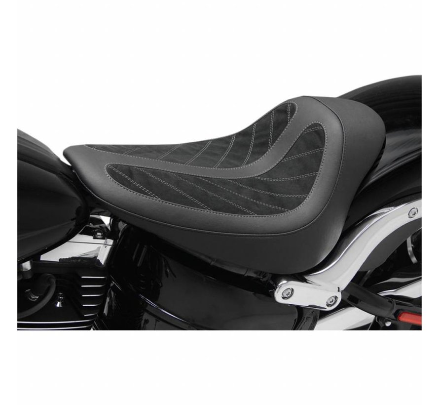 Fred Kodlin Signature Series: Solo schwarz für Harley-Davidson® Softail Breakout
