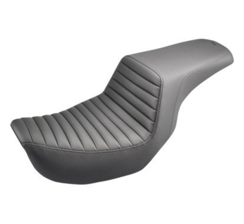 Saddlemen Step Up Tuck And Roll 2-Up Seat Fits:> Dyna 2006-2017