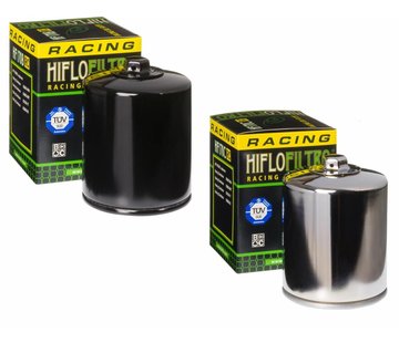 Hiflo-Filtro High flow top nut - Black or Chrome Fits> 84-90 FLT; 84-94 FXR; 84-99 Softai;l 86-21 XL; 09-12 XR 1200