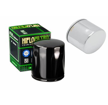 Hiflo-Filtro Filtre à huile à haut débit - noir ou chrome, Convient à:> 02-17 V-Rod