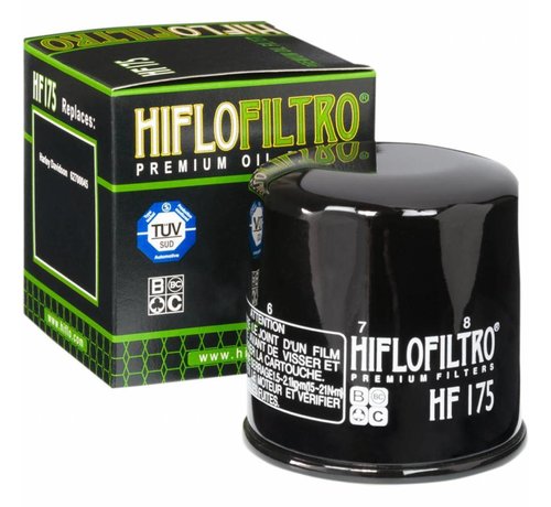 Hiflo-Filtro Filtro de aceite de alto flujo - Negro Para> 15-17 XG500 / 750