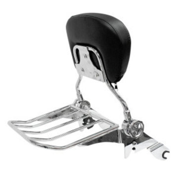 TC-Choppers seat Quick detachable backrest and rackbackrest and rack for 14-17 FLHRC/​FLHR/​FLHX/​FLTR