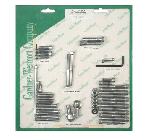 GARDNER-WESTCOTT Engine motor screw sets allen - ss