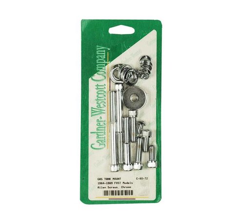 GARDNER-WESTCOTT Kit de montaje en Gastank Allen - Chrome