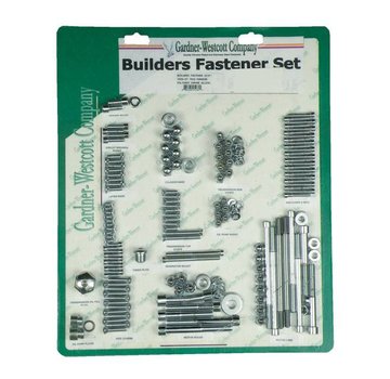 GARDNER-WESTCOTT fastener builders set allen - Chrome