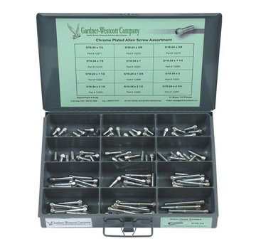 GARDNER-WESTCOTT fastener assortment bolts unc or unc - allen