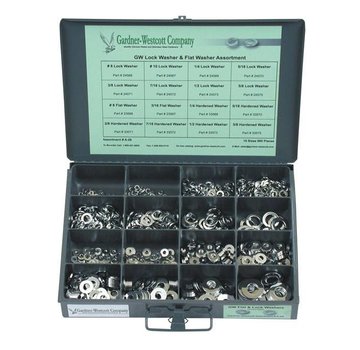 GARDNER-WESTCOTT Sortimente Lock-und Flatwashers