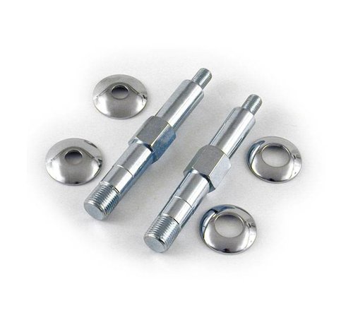 MCS suspension upper chock mount kit - Chrome