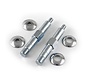 suspension upper chock mount kit - Chrome