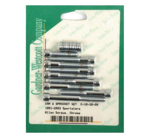 GARDNER-WESTCOTT Engine cam cover bolt kit allen Fits:> 91-03 XL