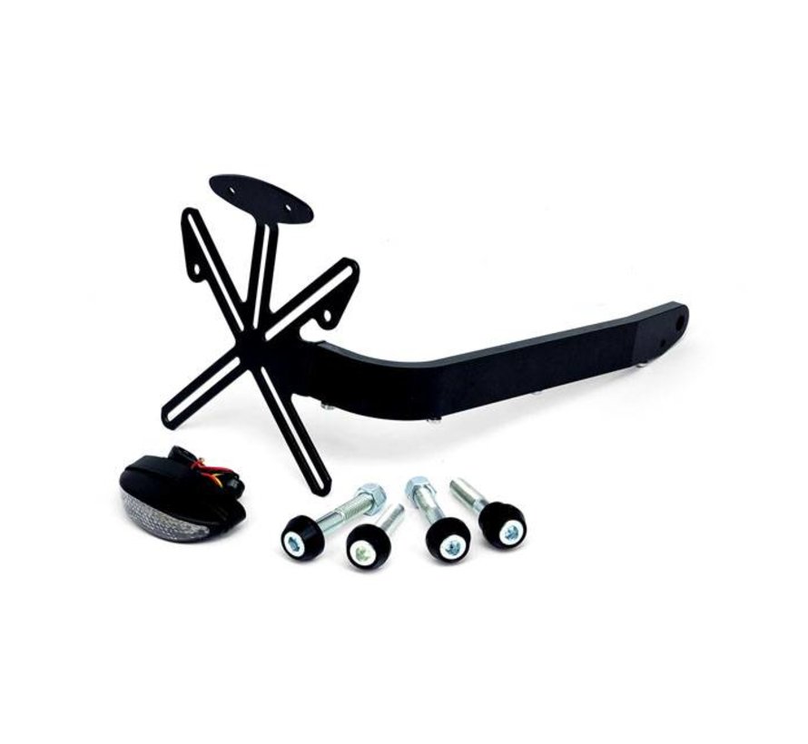 Kit de soporte de matrícula Sportster Se adapta a:> 04-17 XL