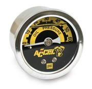 Accel Kits de presión de aceite de calibre 60 psi negro o cromado Se adapta a:> Universal