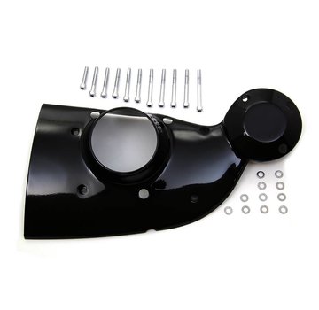 Wyatt Gatling Engine Black Cam Cover Trim  Fits: > 1991-2003 XL Sportster